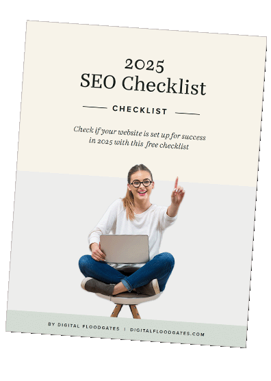 2025 free seo checklist cover